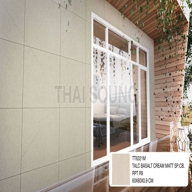 TALC BASALT CREAM MATT R10 60x60