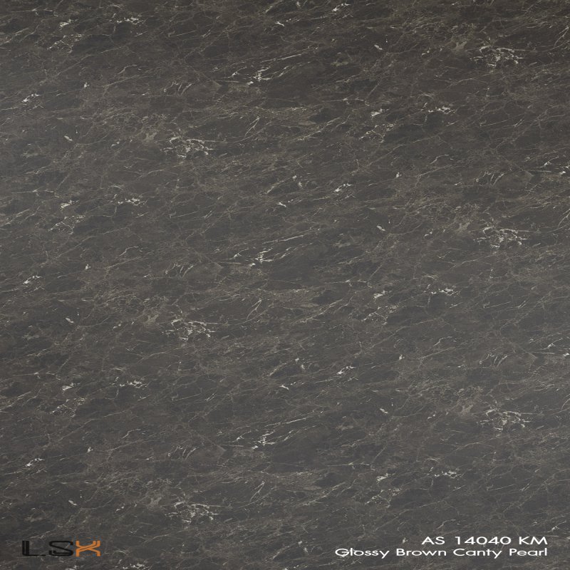 แผ่นลามิเนต สี Glossy Brown Canty Pearl